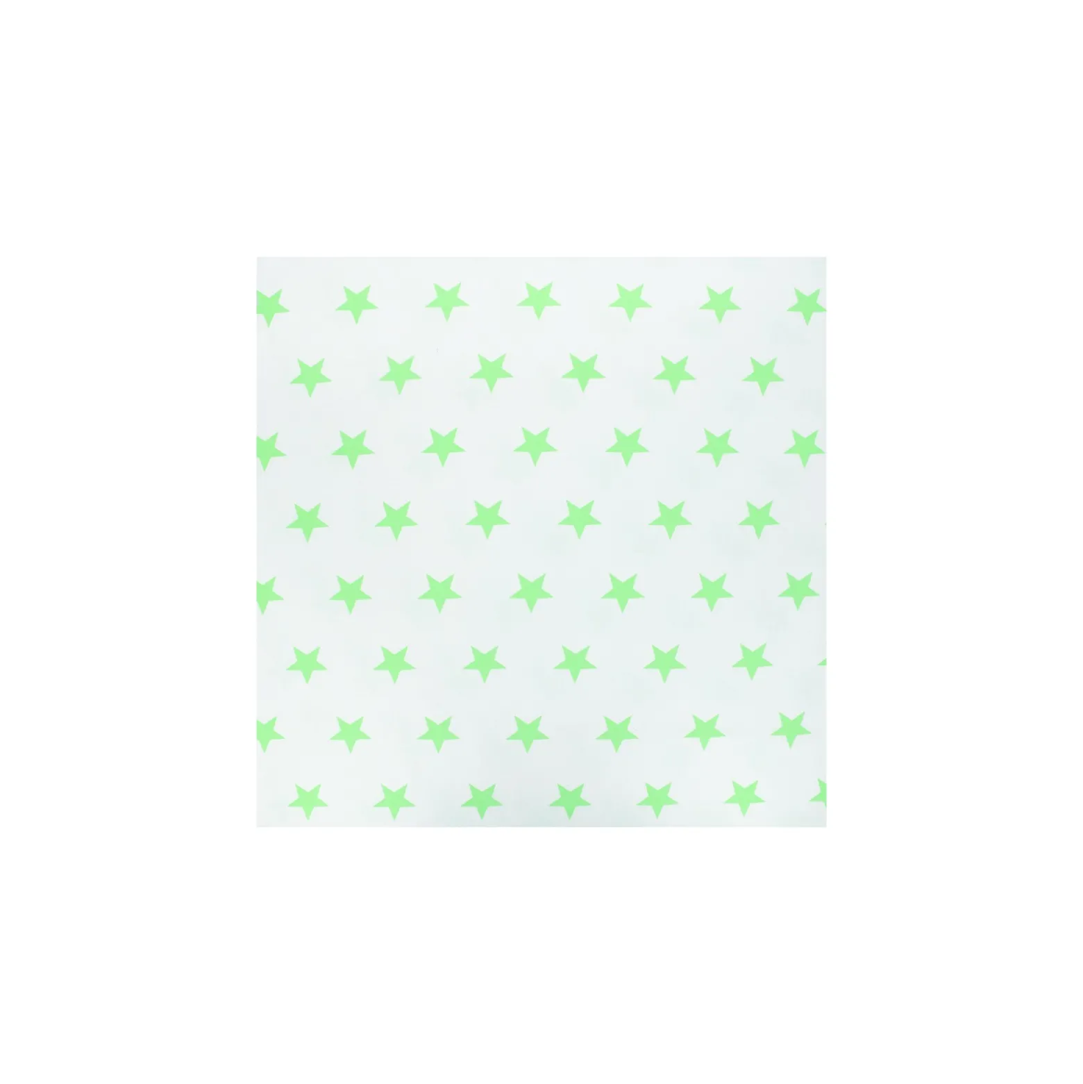 Coupon tissu Astre Fluo - vert (50 cm x 160 cm)