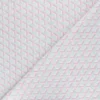 Coupon tissu coton cretonne graphique Phoenix - rose(50 cm x 150 cm)