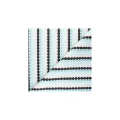 Coupon tissu coton cretonne Graphic Stripe - céladon (50 cm x 140 cm)