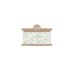 Coupon tissu coton cretonne Roar - blanc (50 cm x 140 cm)