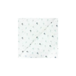 Coupon tissu coton cretonne Skully - bleu (50 cm x 150 cm)