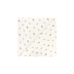 Coupon tissu coton cretonne Skully - orange (50 cm x 150 cm)
