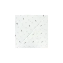 Coupon tissu coton cretonne Skully - gris (50 cm x 150 cm)