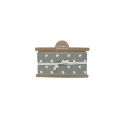 Coupon tissu coton étoiles - argile (50 cm x 150 cm)