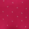 Coupon tissu Hoffman Fabrics Batiks Ciseaux - rose/argent (50 cm x 110 cm)