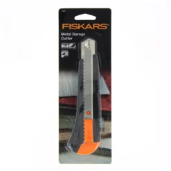 Cutter Métal corps plastique 18 mm - Fiskars