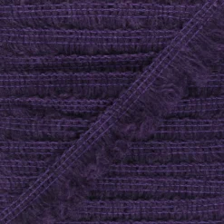 Dentelle élastique froufrou violette