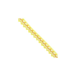 Dentelle multicolore jaune