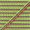 Dentelle multicolore vert