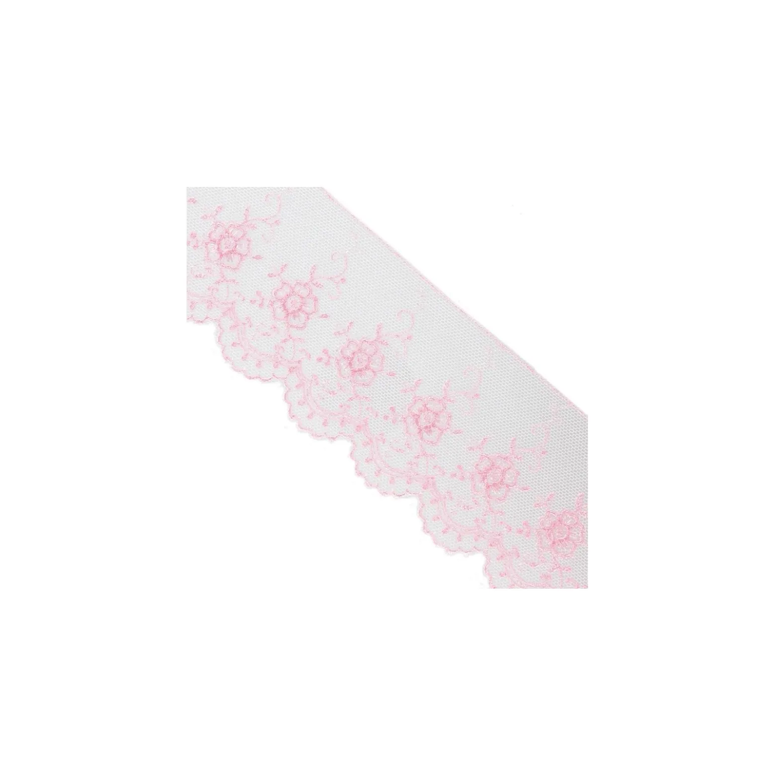 Dentelle Valencienne rose