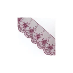 Dentelle Valencienne violine