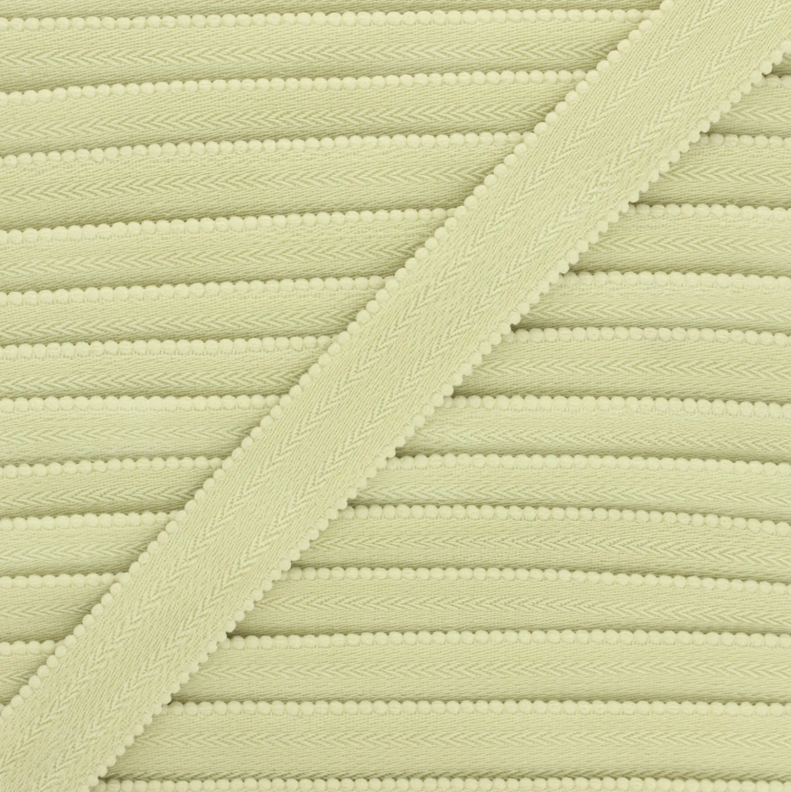 Elastique bretelle lingerie 20 mm - vert amande