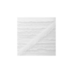 Elastique Lingerie Crochet 12 mm - Blanc
