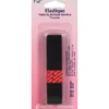 Elastique 20 mm tissé souple noir - long. 1 m - Couture loisirs