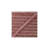 Elastique Plat Lurex Argent 10mm - Carmin