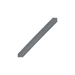 Elastique plat maille métallisée lurex 25mm - argenté