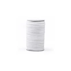 Elastique plat 6,5 mm PRYM - blanc (bobine)