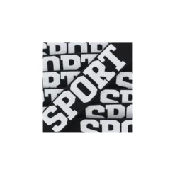 Elastique plat Sport - blanc/noir