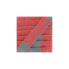 Elastique plat Sport - rose fluo/gris