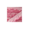 Elastique volant rayé rose