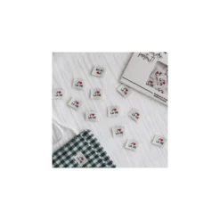 Etiquettes à coudre La Petite Maison Couture - J'aime la vie (lot de 12)
