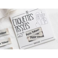 Etiquettes à coudre La Petite Maison Couture - Petit Trésor (lot de 6)