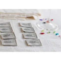 Etiquettes à coudre La Petite Maison Couture - La vie est une fête (lot de 8)