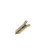 Fermeture Eclair® laiton non séparable beige moyen