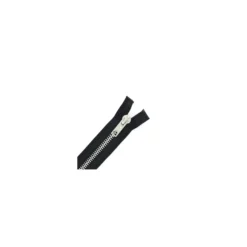 Fermeture Eclair® Motard alu SEPARABLE noir
