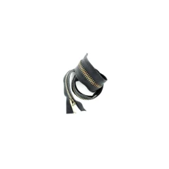 Fermeture Eclair® Motard laiton SEPARABLE noir