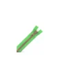fermeture Eclair® non séparable synthétique bicolore - vert/beige -