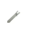 Fermeture Eclair® non séparable fine synthétique - gris clair