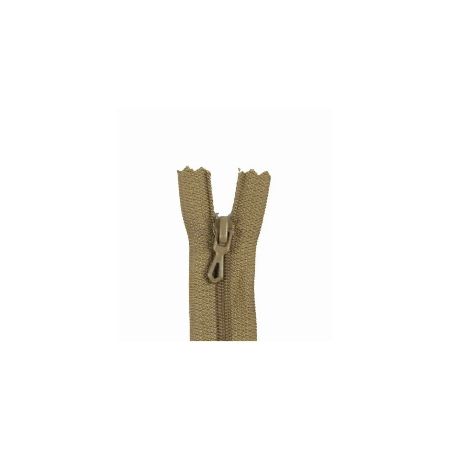fermeture Eclair® non séparable - beige moyen