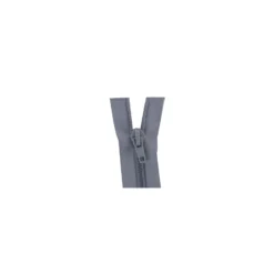 Fermeture Eclair®SEPARABLE nylon fine 5 mm - gris foncé