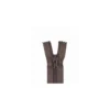 Fermeture Eclair® SEPARABLE nylon fine 5 mm - brou de noix