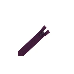 Fermeture Eclair® séparable synthétique moulée - prune
