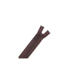 Fermeture Eclair® séparable synthétique moulée - chocolat