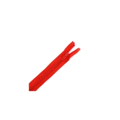 FermetureEclair® tricot séparable - rouge vermillon
