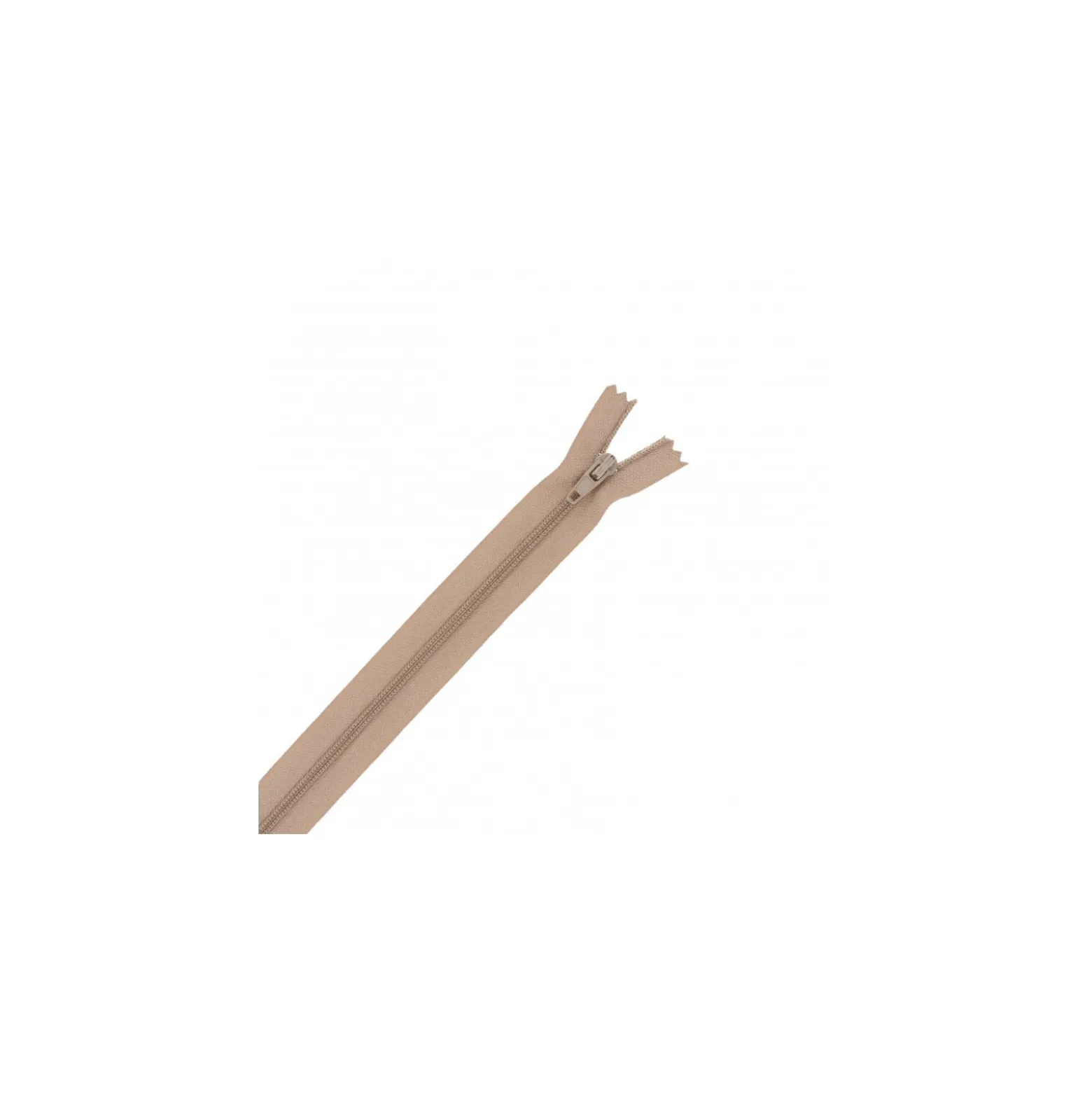 Fermeture à glissière nylon