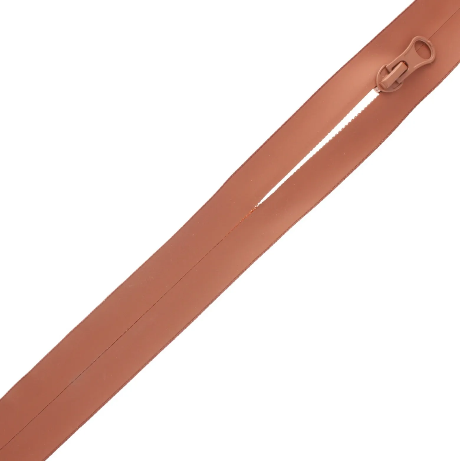Fermeture à glissière waterproof au mètre Basic - noisette