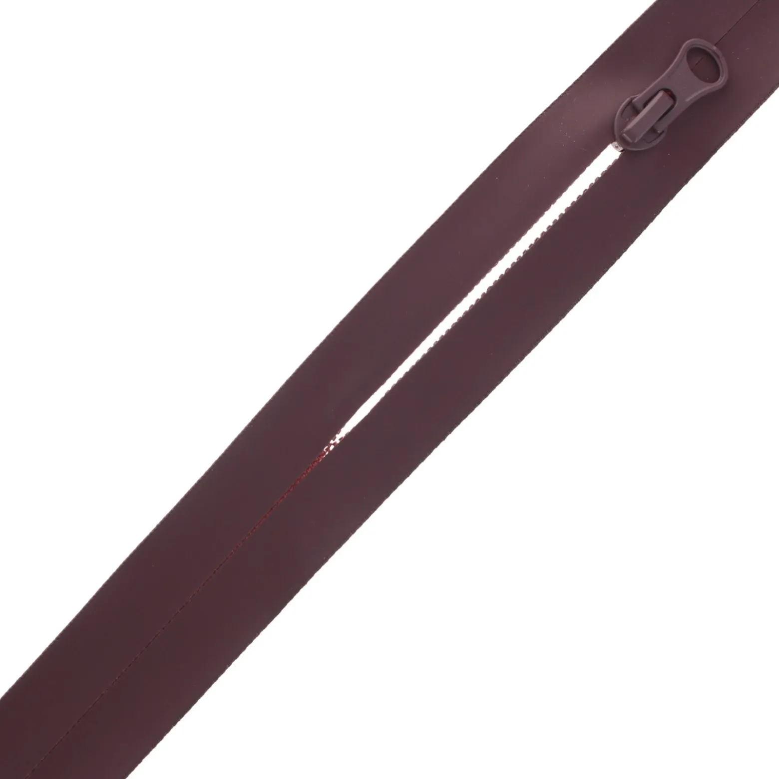 Fermeture à glissière waterproof au mètre Basic - aubergine
