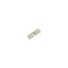 Fermoir pour lacet cuir - nickel mat