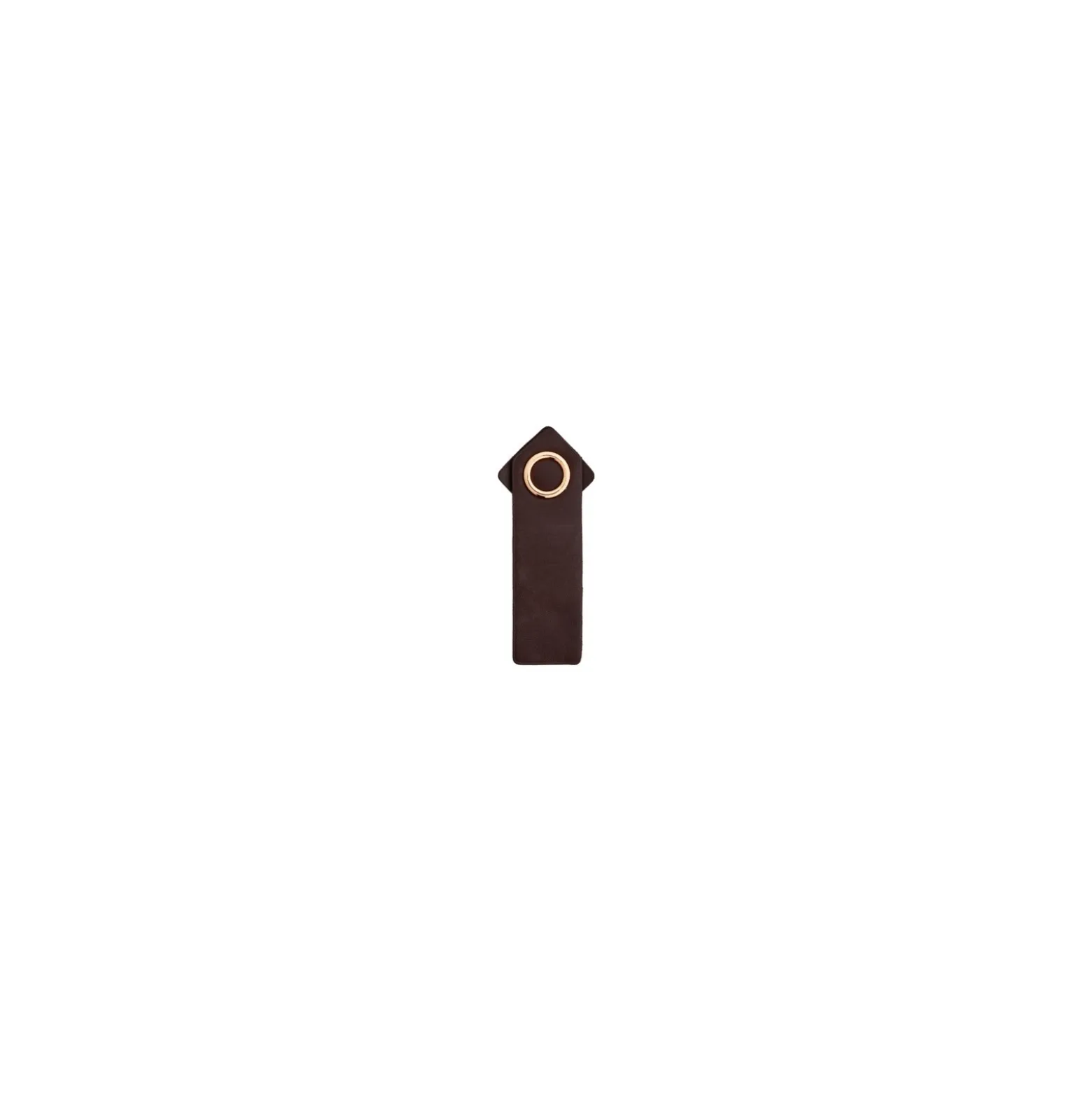 Fermoir simili cuir Bodie - marron