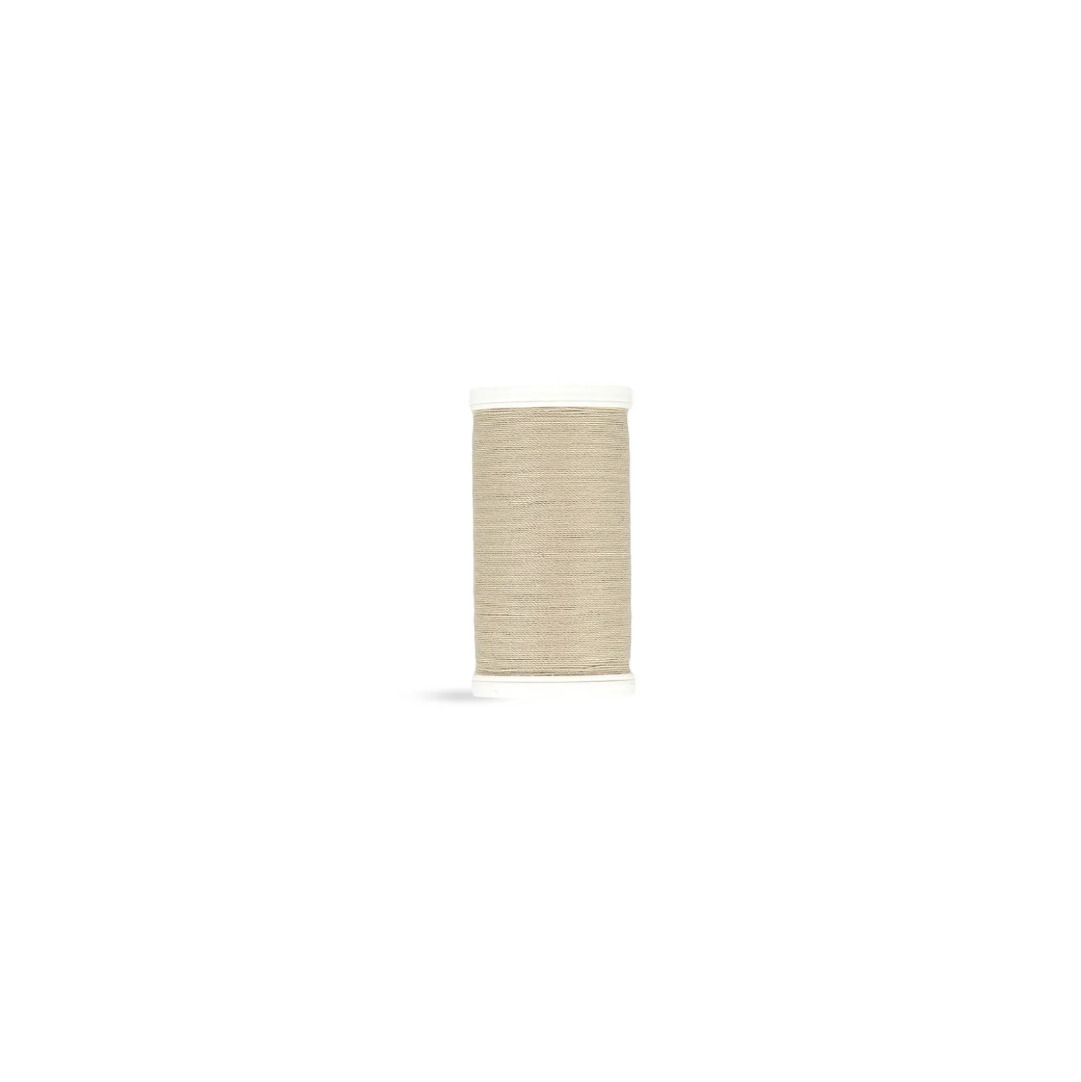 Fil à coudre Laser polyester - beige - 100m