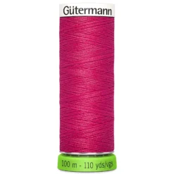 Fil à Coudre Polyester Recyclé 100m - Fushia 382