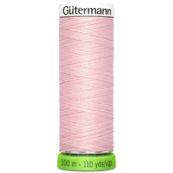Fil à Coudre Polyester Recyclé 100m - rose dragée 659