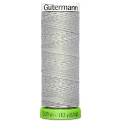 Fil à Coudre Polyester Recyclé 100m - Gris clair 38