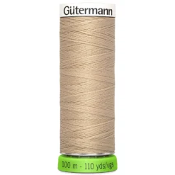Fil à Coudre Polyester Recyclé 100m - Sable 186
