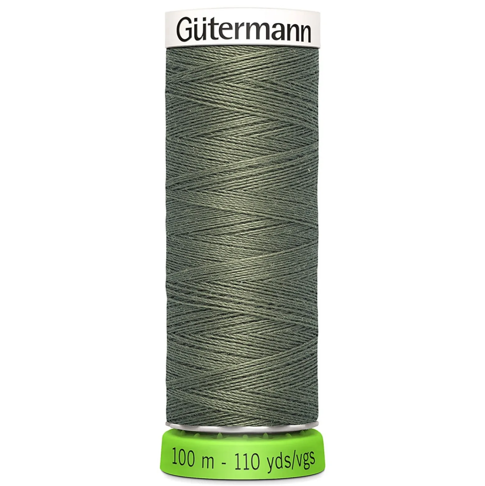 Fil à Coudre Polyester Recyclé 100m - Olive 824