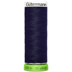 Fil à Coudre Polyester Recyclé 100m - Bleu nuit 339